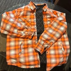 Dixxon Reversible flannel jacket. Size 2XL.